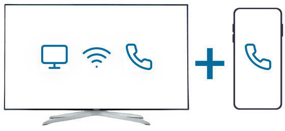 TV Net Voz + Telemóvel